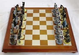 North & South chess game
