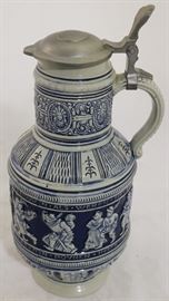 German covered tankard