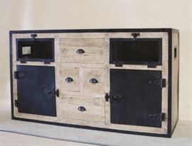 Industrial sideboard