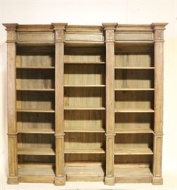 Triple bookcase