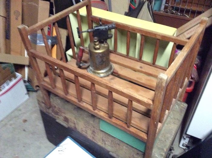 ANTIQUE DOLL CRADLE