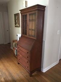 4 Drawer, 2 Opening Door Cabinet - $295, Small Wood Shelf - $95