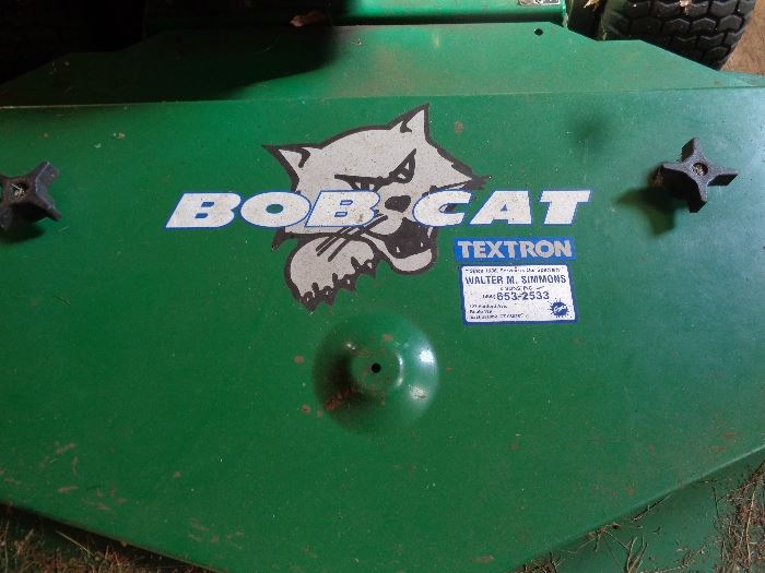 Bobcat mower