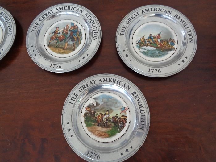 The Great American Revolution collector plates