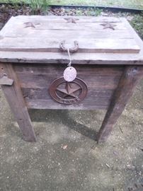 Barn wood beer box