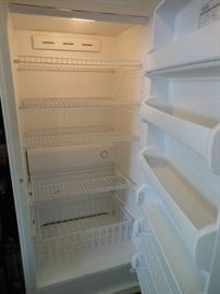 Freezer interior/It's COLD