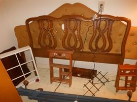 Headboards, bed frame, curio shelves & MORE