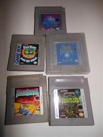 Vintage Game Boy games