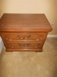 1 of 2 matching night stands