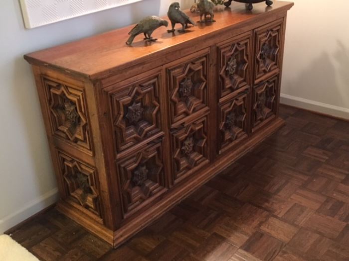Beautiful carved-wood Cabinet