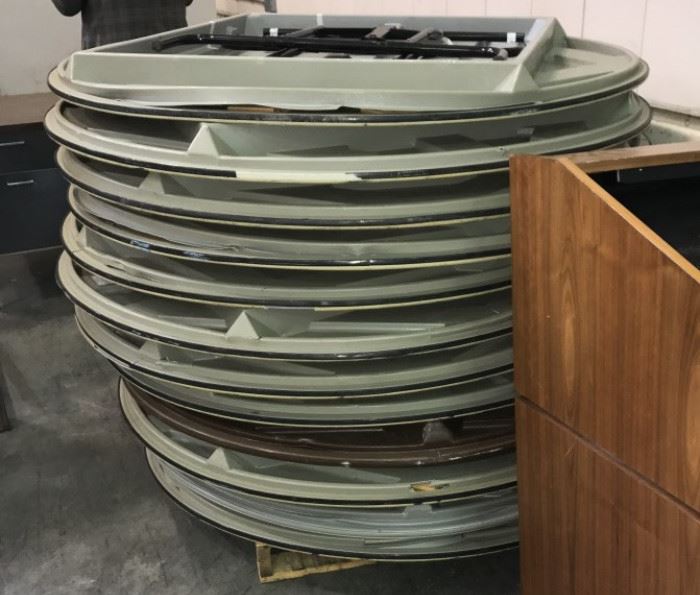 Round Banquet Tables  Sold as a lot