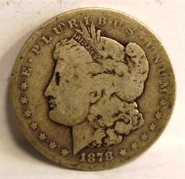 1878 Carson City silver dollar