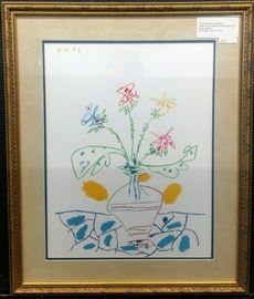 Picasso Vase with Flowers