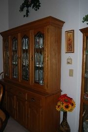 CHINA CABINET, NORITAKE CHINA, DECOR