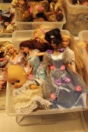 Barbies and friends