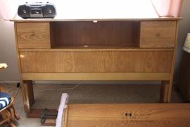 Mid-century style headboard to match the dresser