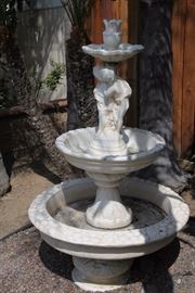 Wonderful outdoor fountain