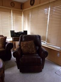 Pleather recliners