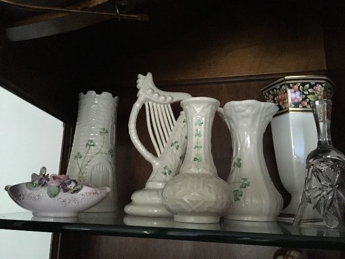 Collection of belleek