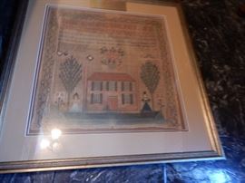 ANTEBELLUM MOURNING SAMPLER