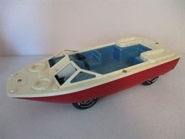 Vintage Tonka amphibious vehicle