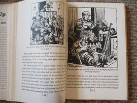 1945 "This Damn Tree Leaks" & "Up Front" books by Bill Mauldin