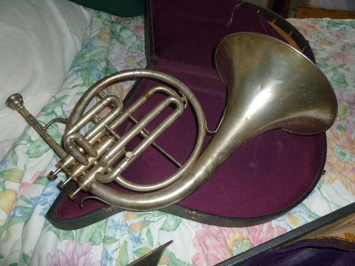 C1960's Silverplate Horn