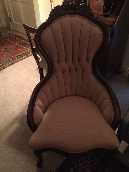 High back chair(2)...no stains, holes or tears