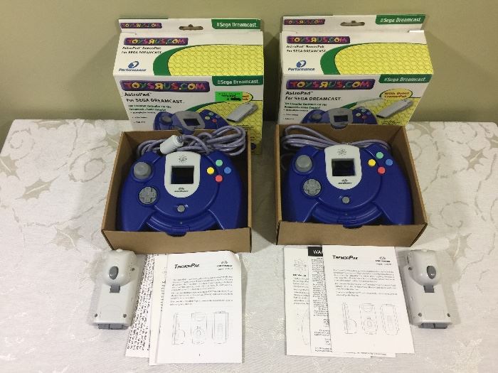 Sega Dreamcast Controllers "New Old Stock"