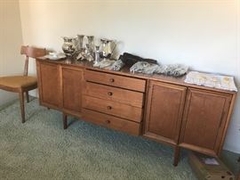 Kipp Stewart for Drexel Declaration Buffet - Sterling Silver and silver plate