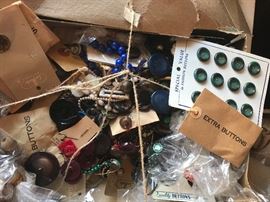 Box of buttons