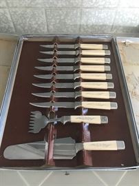 Vintage steak knives