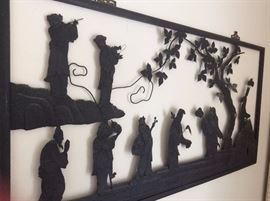 Chinese immortals metal silhouette