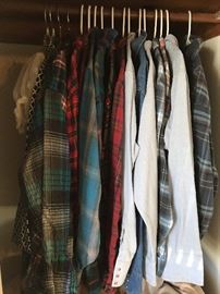 Vintage Flannel Shirts and Jeans