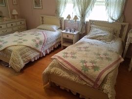 Really cute pieces--Twin Beds to start with night stand