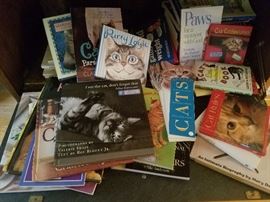 Many books on Cats