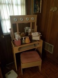 Small Vanity and Bench