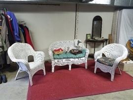 Another Wicker Settee and more Chairs