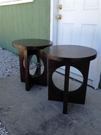 Modern pair of table