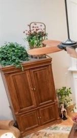 Television armoire.  Turn it into a linen closet or hidden office.