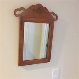 Vintage shaving mirror