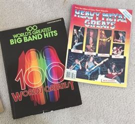 Heavy Metal and Big Band hits sheet music
