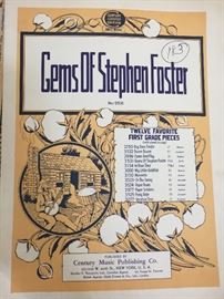 Gems of Stephen Foster.  First song writer in history.  Black Americana cover
