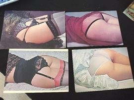 Vintage Panty Manufacturer Advertisements on Postcards