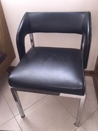 (4) Samton Metal chairs 