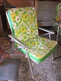 (3) vintage lawn chairs!!