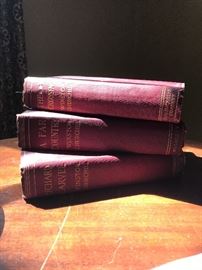 Winston Churchill MacMillan Books "A Far Country" 1904, "Richard Carvel" 1899, "The Crossing" 1915