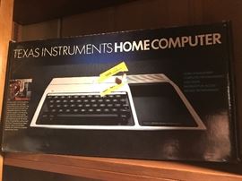Texas Instrument Home Computer with box