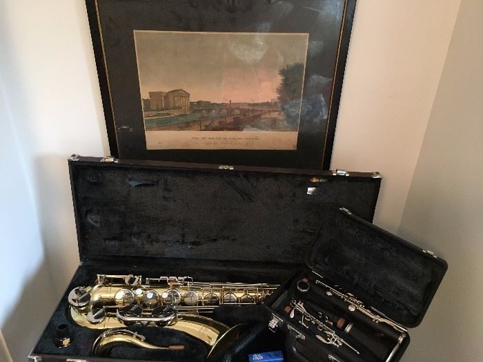 Yamaha Student Tenor Sax and Clarinet 