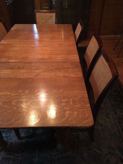 Golden Oak Dining Table